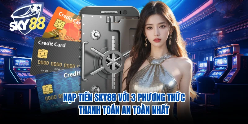 Nạp Tiền SKY88 Với 3 Phương Thức Thanh Toán An Toàn Nhất