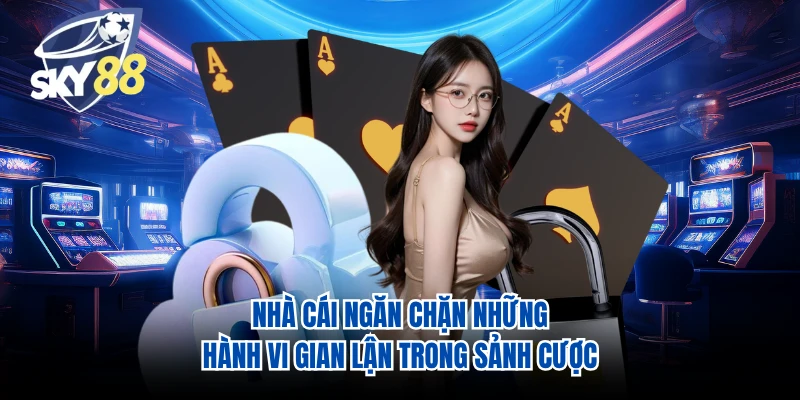 Nhà cái ngăn chặn những hành vi gian lận trong sảnh cược
